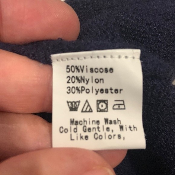 she & sho color block open front duster cardigan size medium - Picture 7 of 8